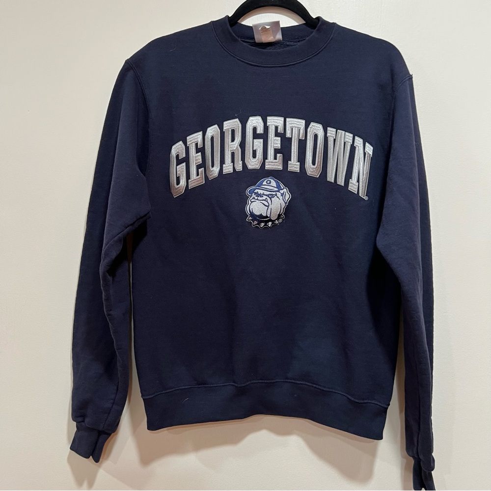 Champion Georgetown University Crew Neck Unisex Sweatshirt